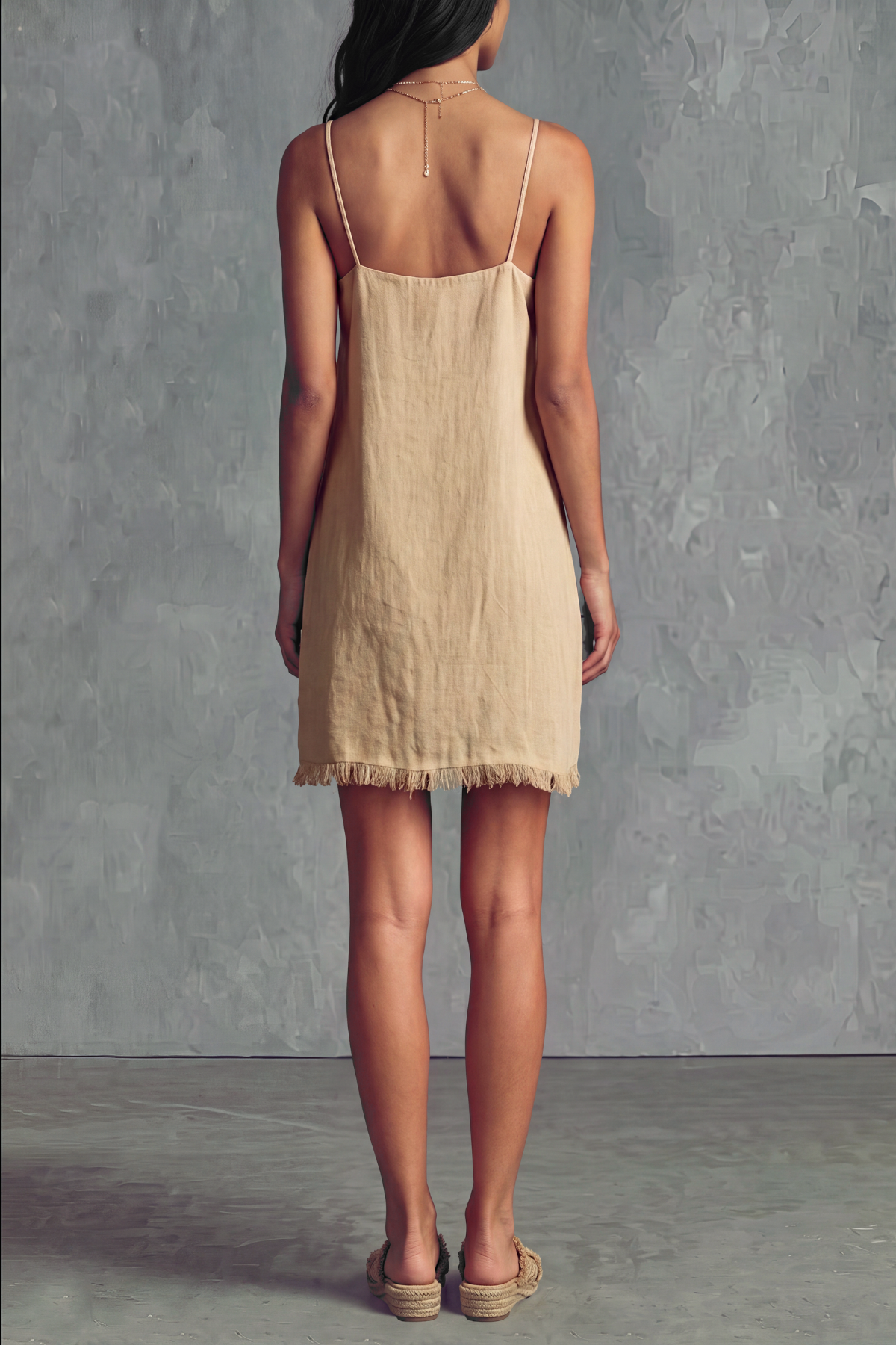 Spaghetti Strap Mini Dress