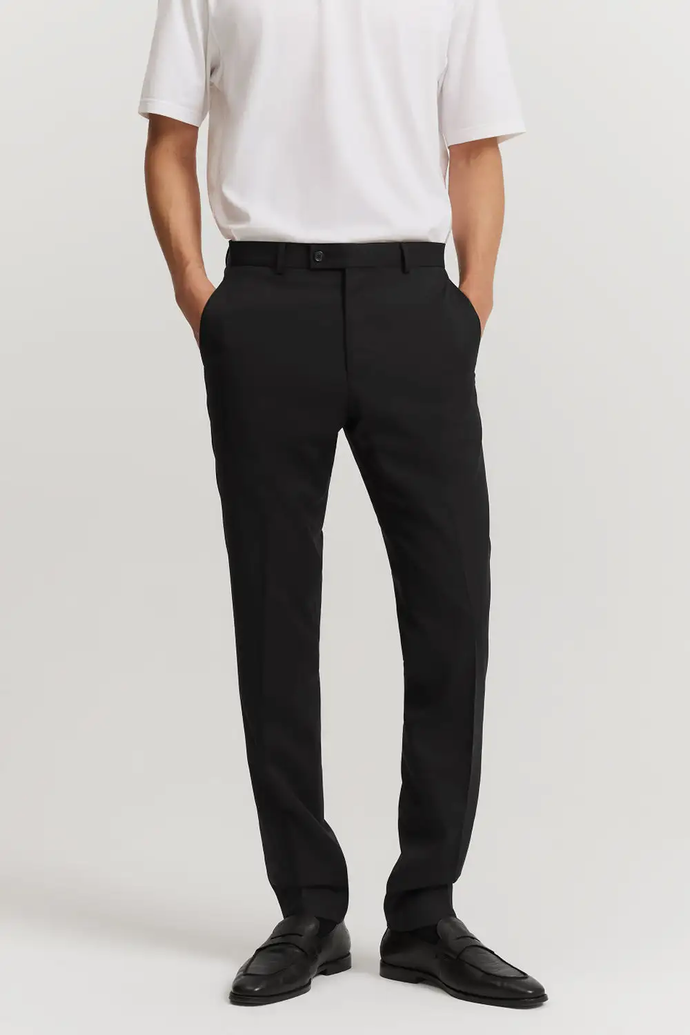 Men's Slim Fit Wool Pants