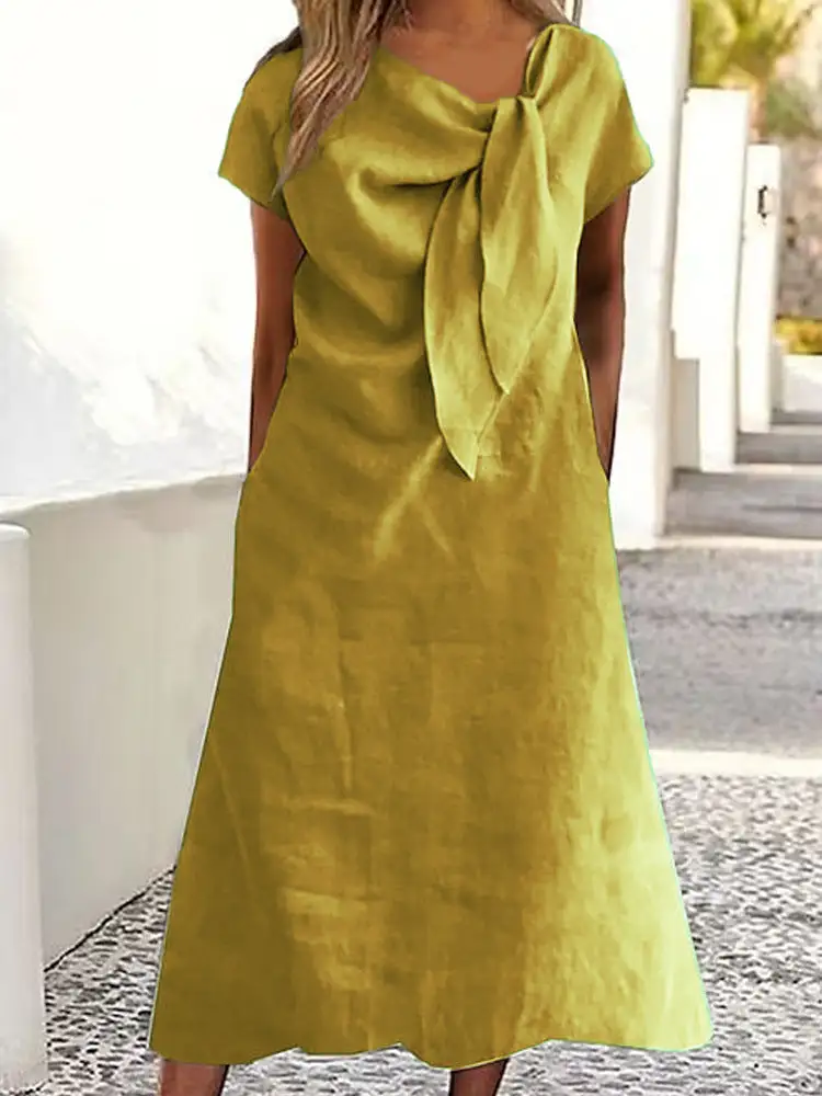 Women's Pocketed Bridal Dress