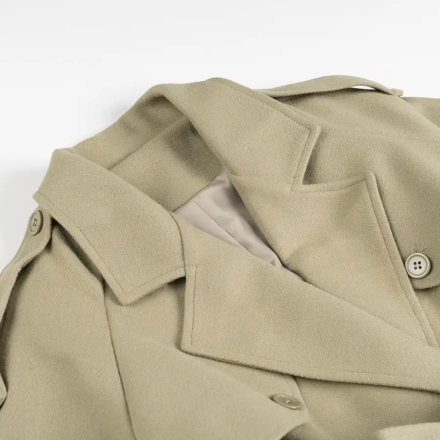 Modern Waist Tie Trench Coat