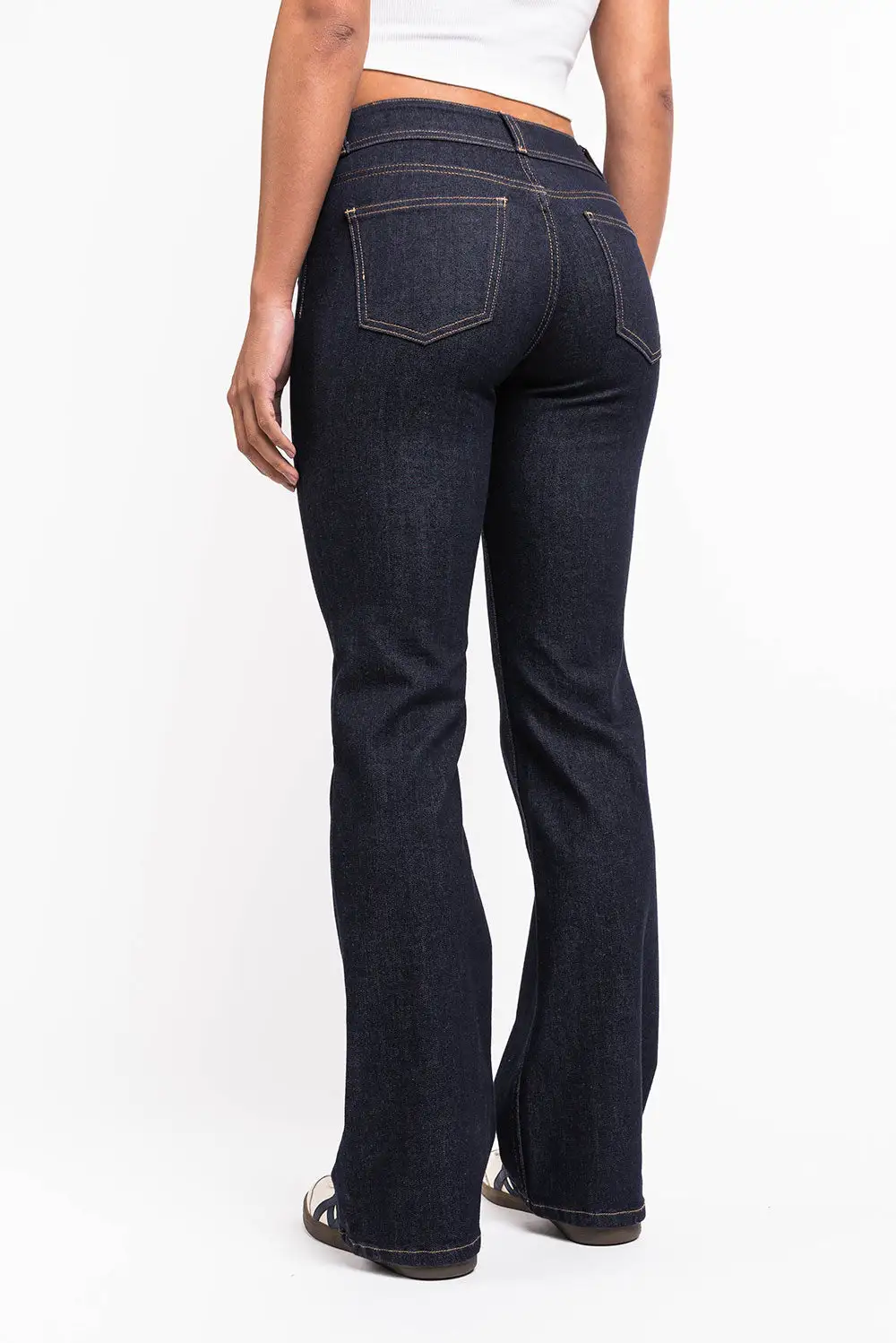 Distinctive Low Rise Bootcut Jeans