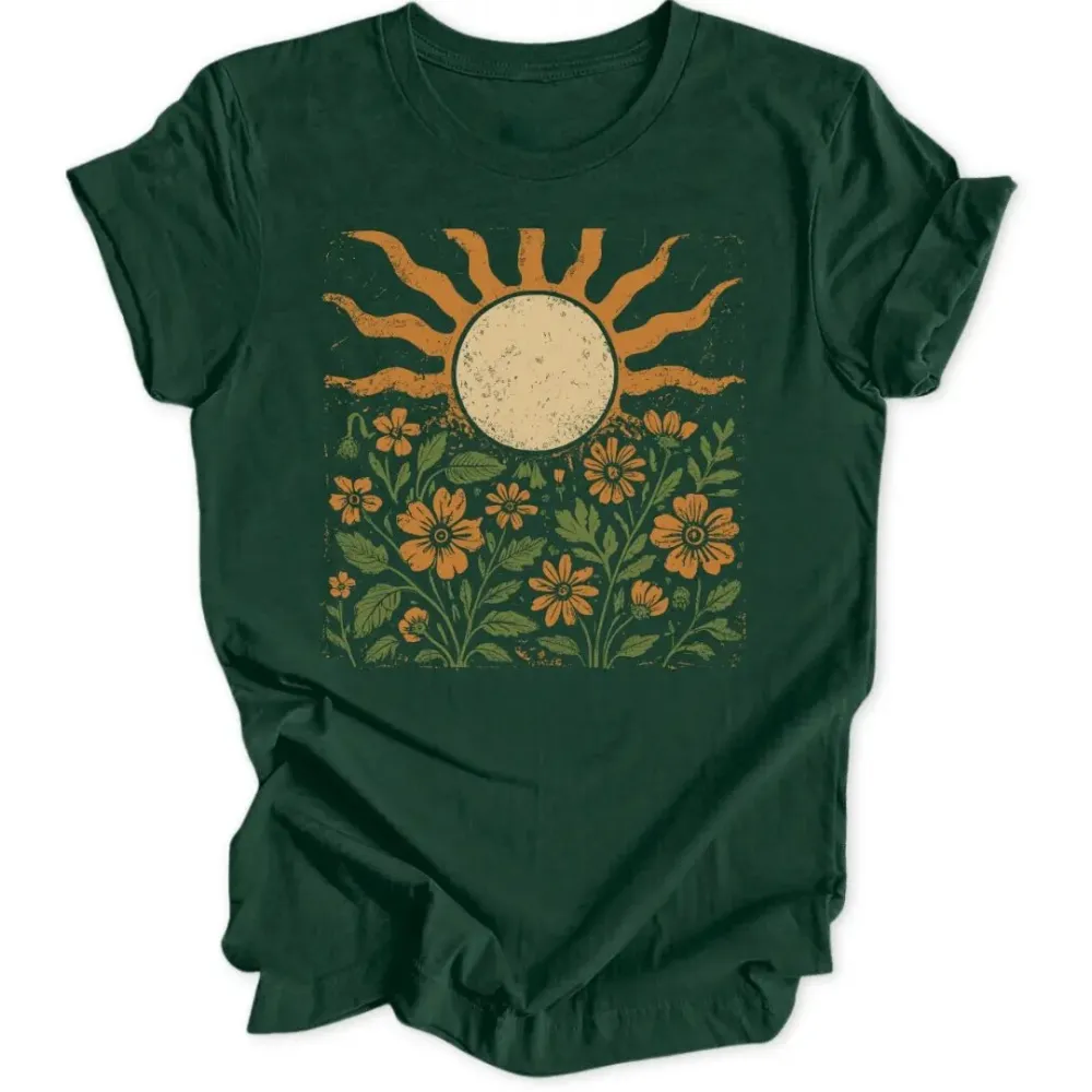 Grungy Sunset Unisex T-Shirt