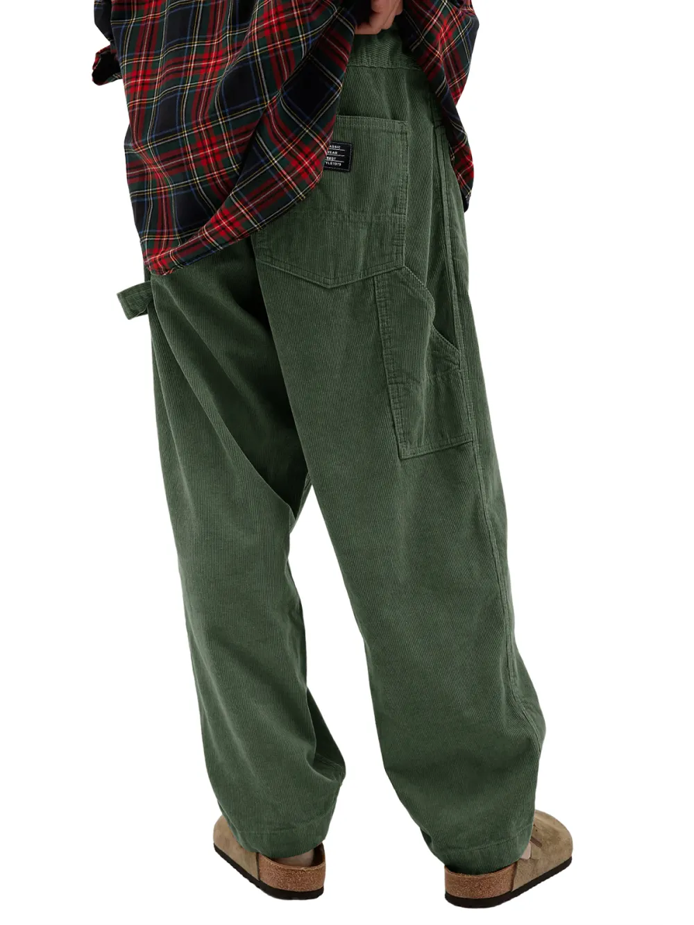 Structured Corduroy Utility Pocket Pants