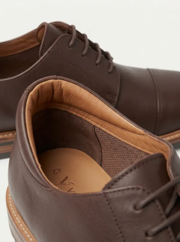 Men's Classic Cap-Toe Oxford Dress Shoes