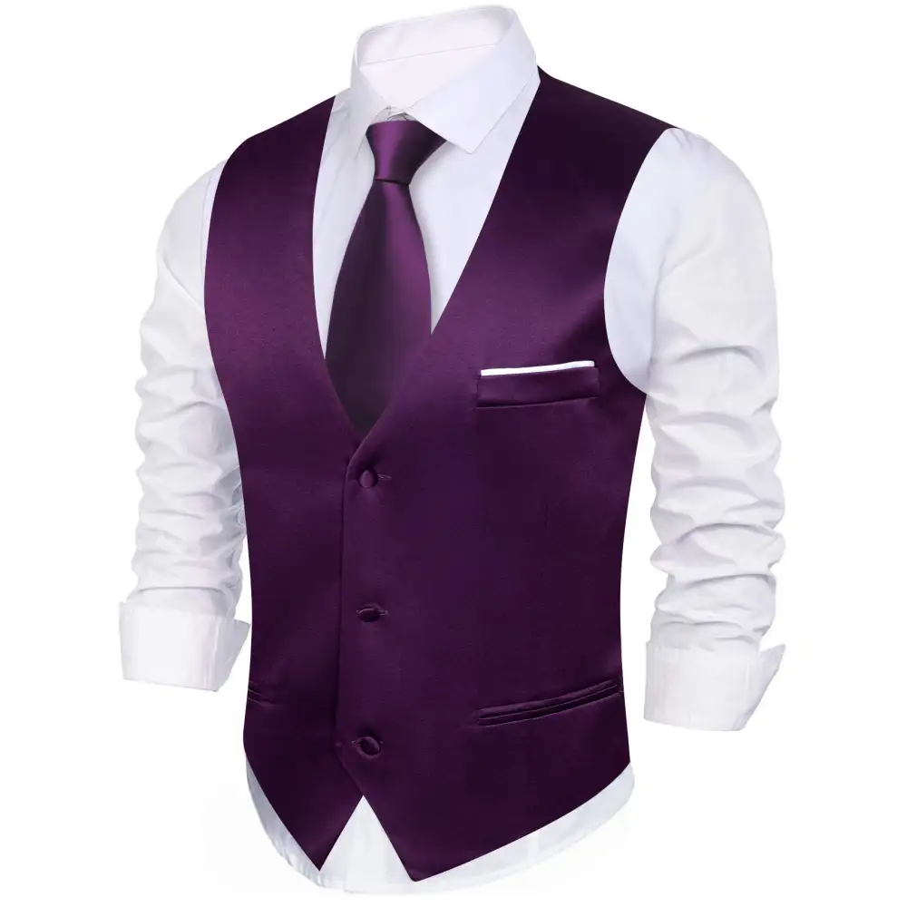 Slim Fit Business Formal Dress Vest