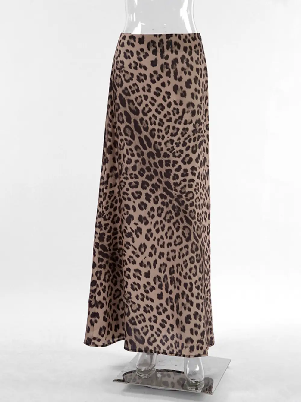 Comfort Printed Leopard Skirt