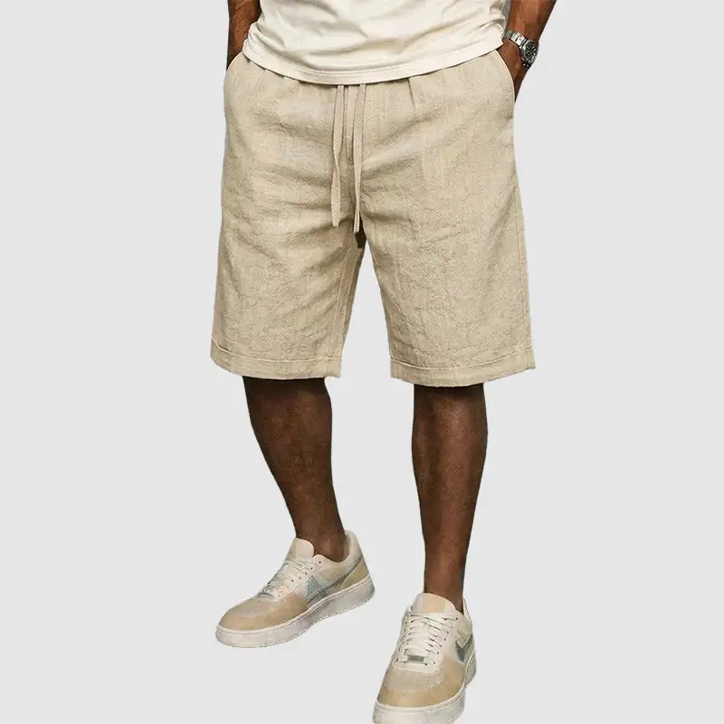 Men's Relaxed Fit Lightweight Cotton Shorts