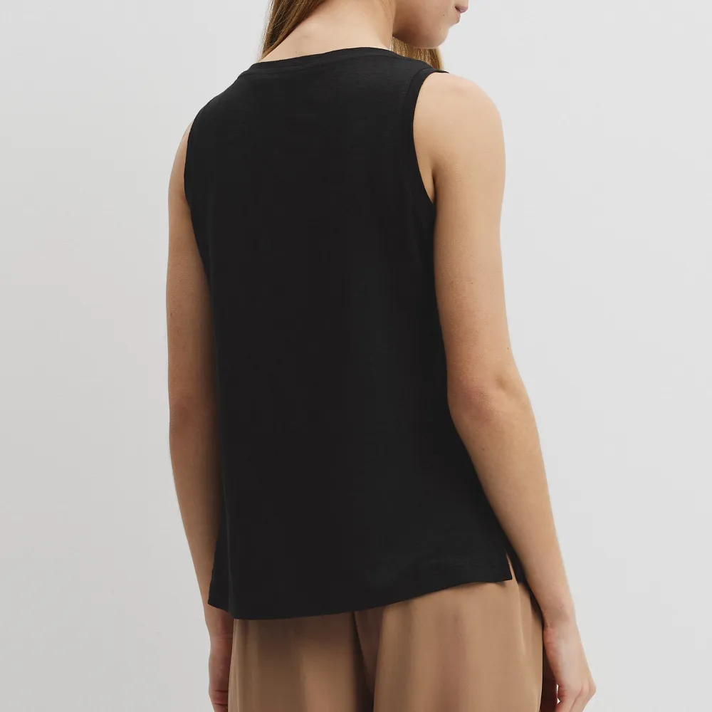 Women's Modern Linen Tank Top