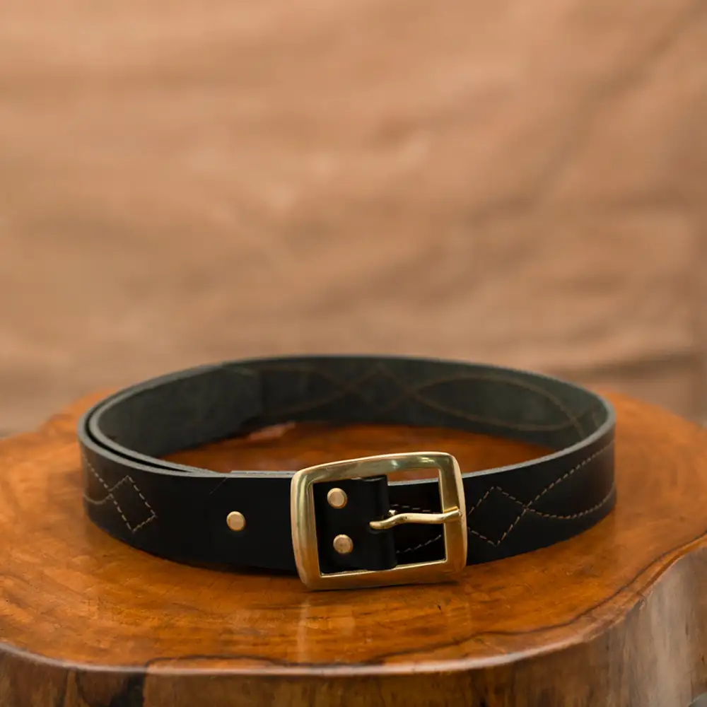 Refined Full Grain Leather Belt