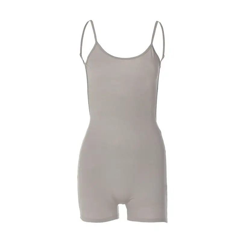Utility Button-Detail Collared Jumpsuit