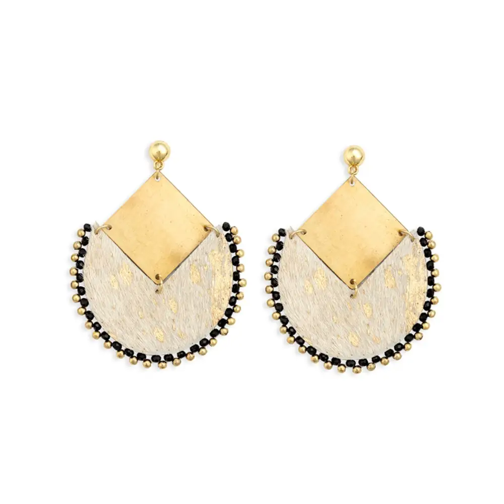 Delicate Playful Artful Statement Earrings
