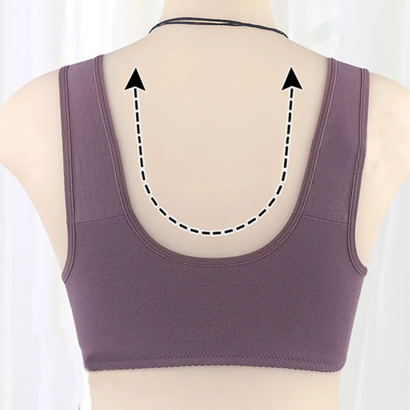 🔥Buy 1 Get 3(3packs)🔥 Mama Cotton Front Closure Bra-FREE SHIPPING