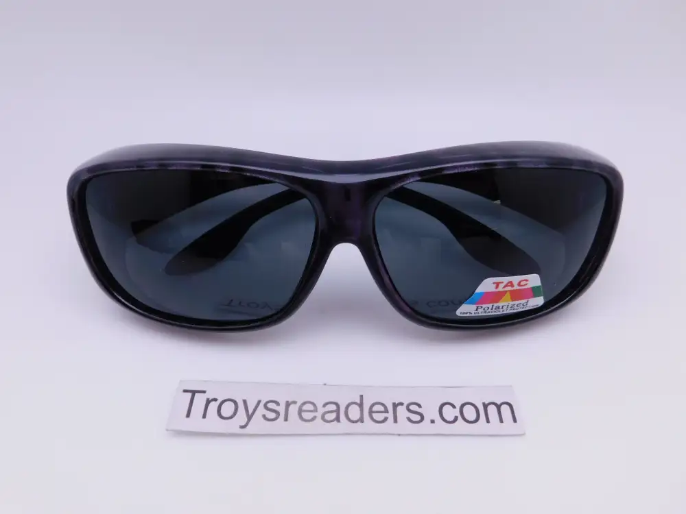63mm Swirl Polarized Fit-Over Sunglasses
