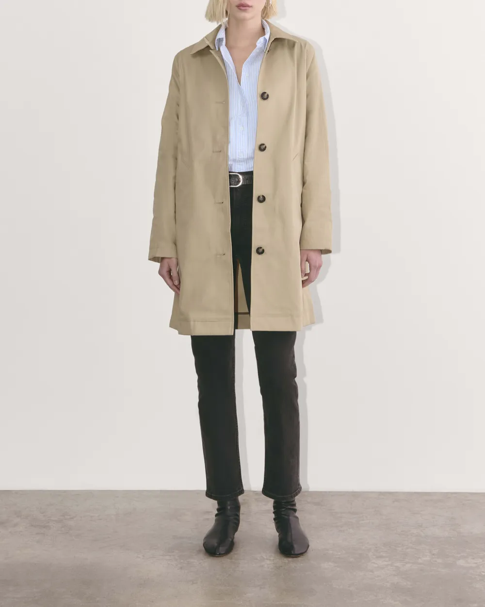 Black The Mac Coat