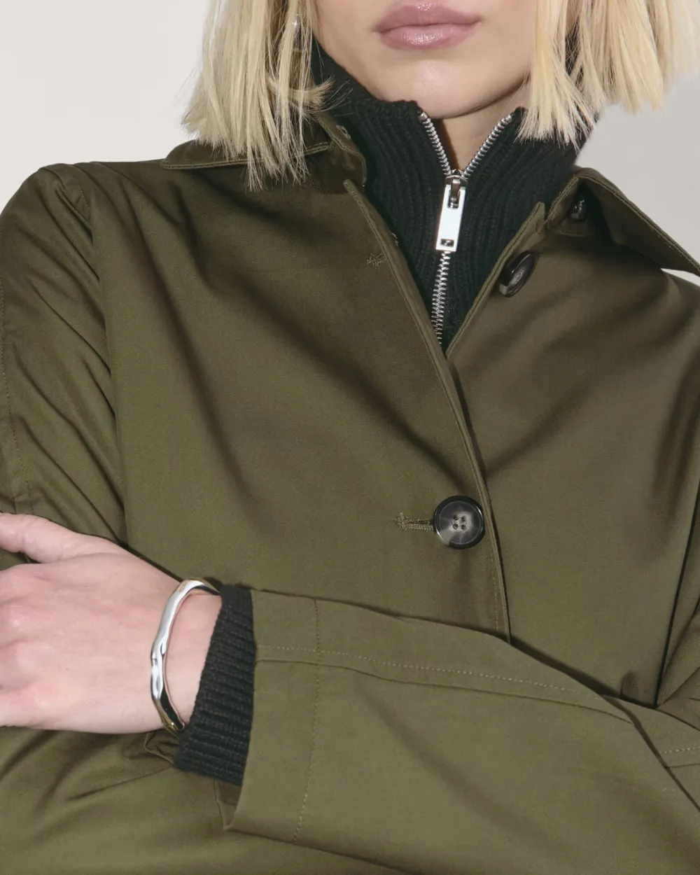 The Slant Pocket Mac Coat