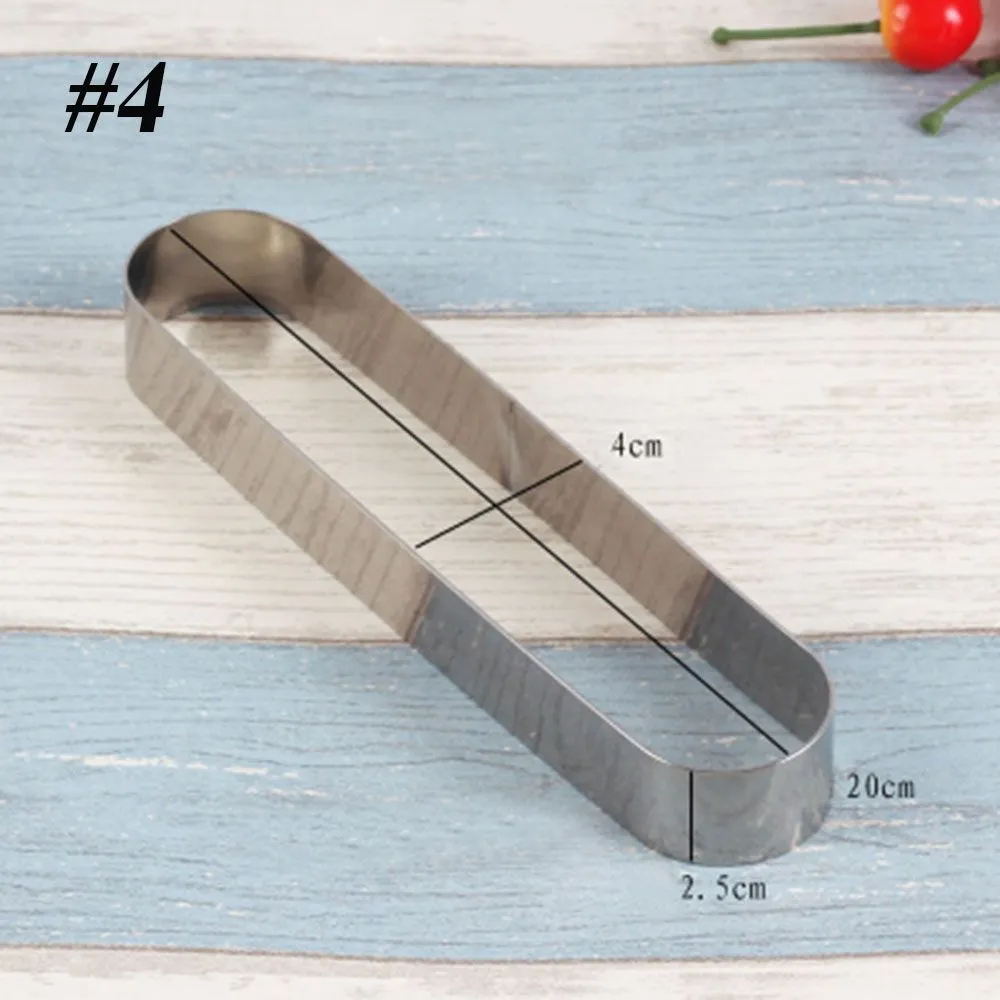 Stainless Steel Oval Cake Mold
