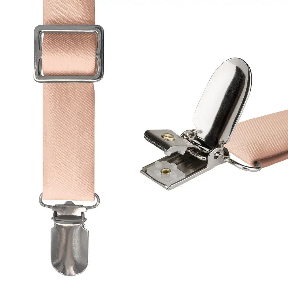 Bold Timeless Solid Tone Suspenders