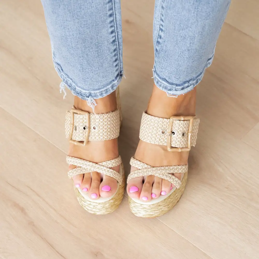 Graceful Feature Heeled Sandals