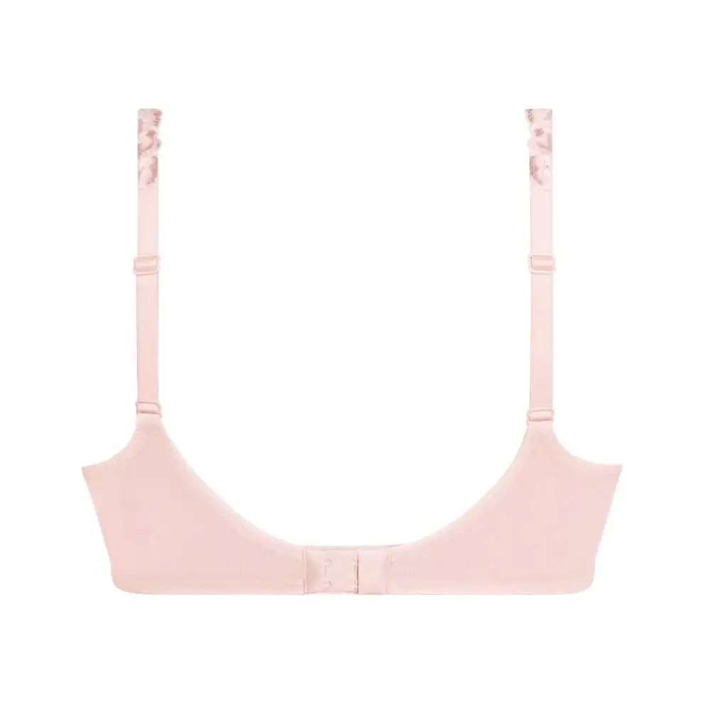 Women's Full Coverage Underwire Side Support Three-Part Cup Stretch Lace Lace Mesh Natural Shape Bra