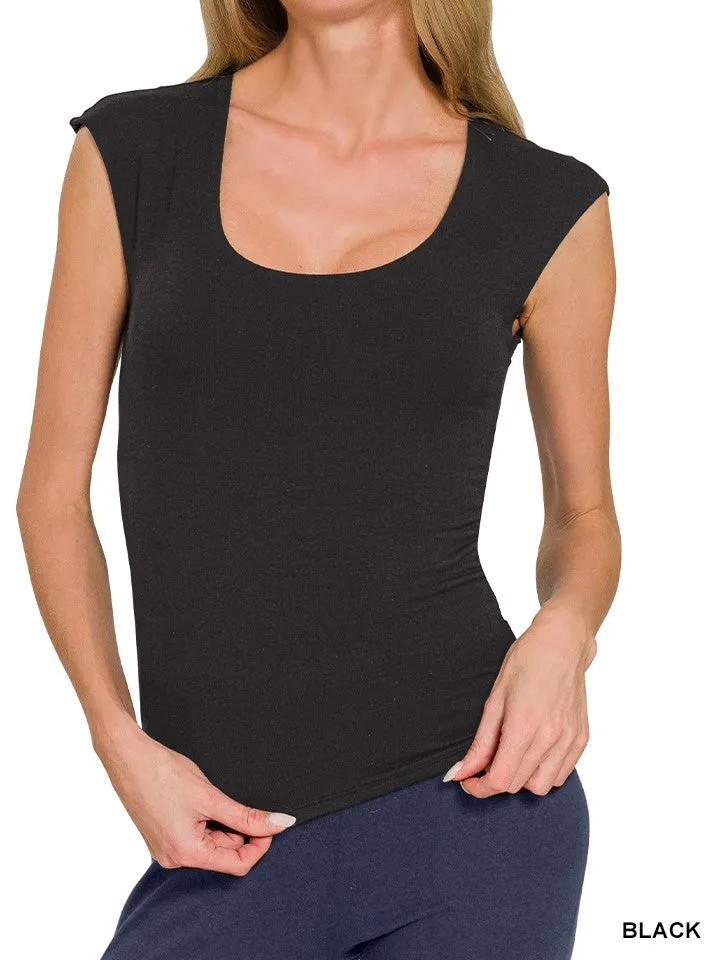 Double Layered Sleeveless Top