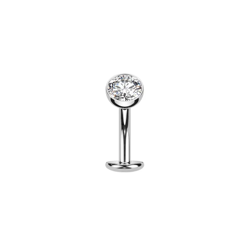 Titanium Opal Belly Ring