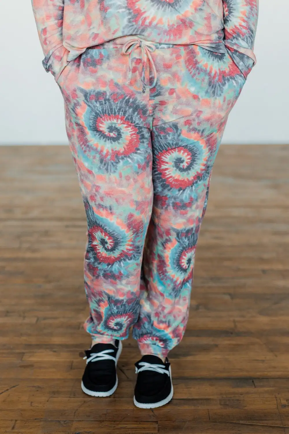Tie-Dye Drawstring Joggers