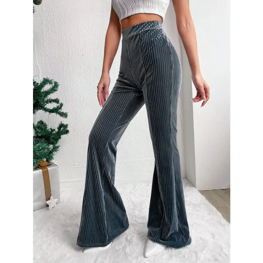 Classic High Waist Flare Pants