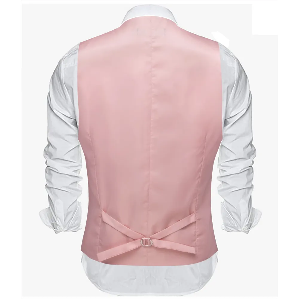 Refined Solid Formal Dress Vest