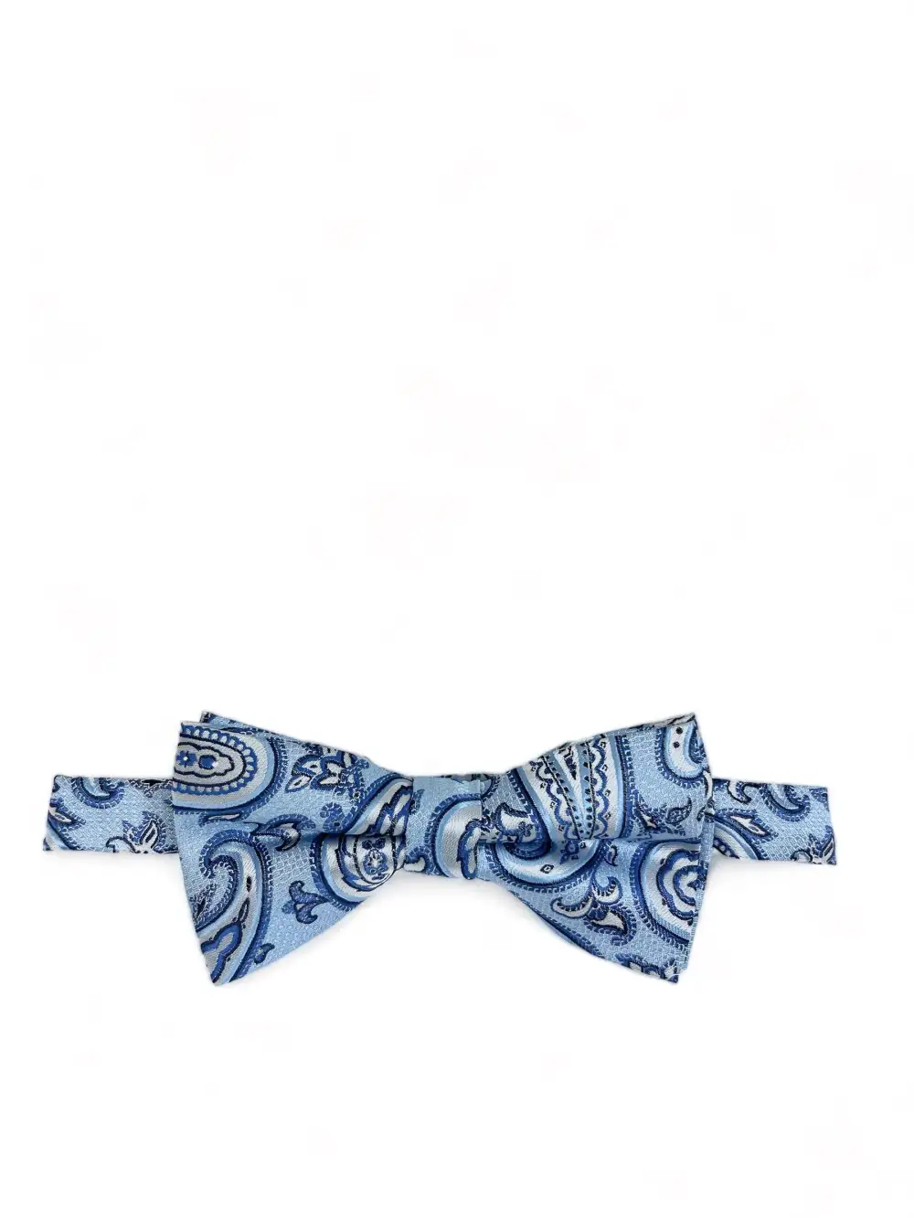Heritage-Inspired Paisley Polyester Bow Tie