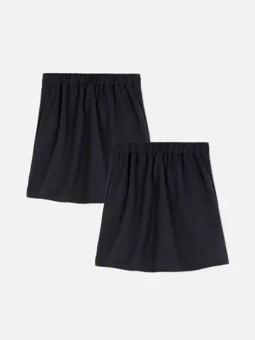 4-7yrs | 2pk Pleated School Skirts