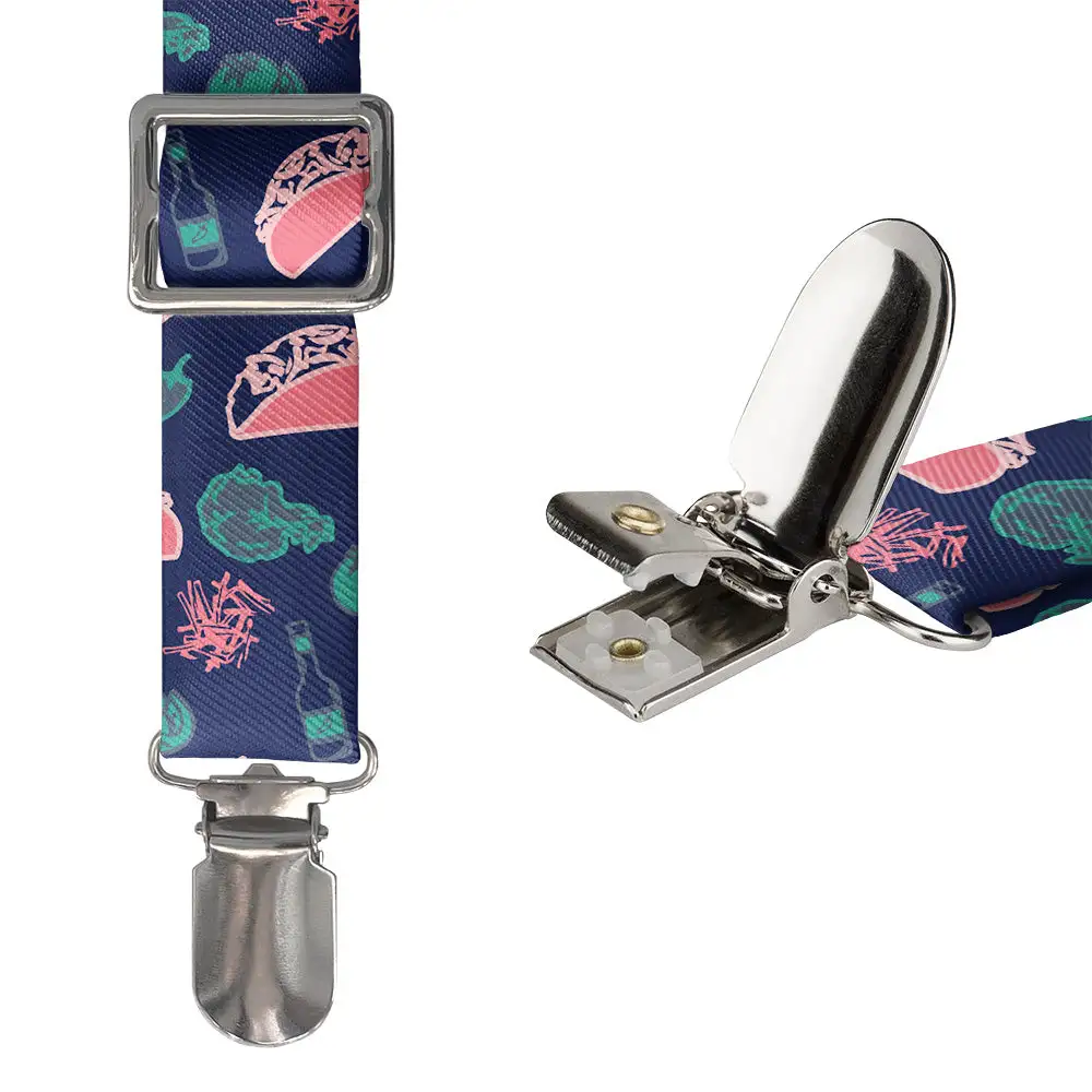 Taco Tuesday Theme Suspenders