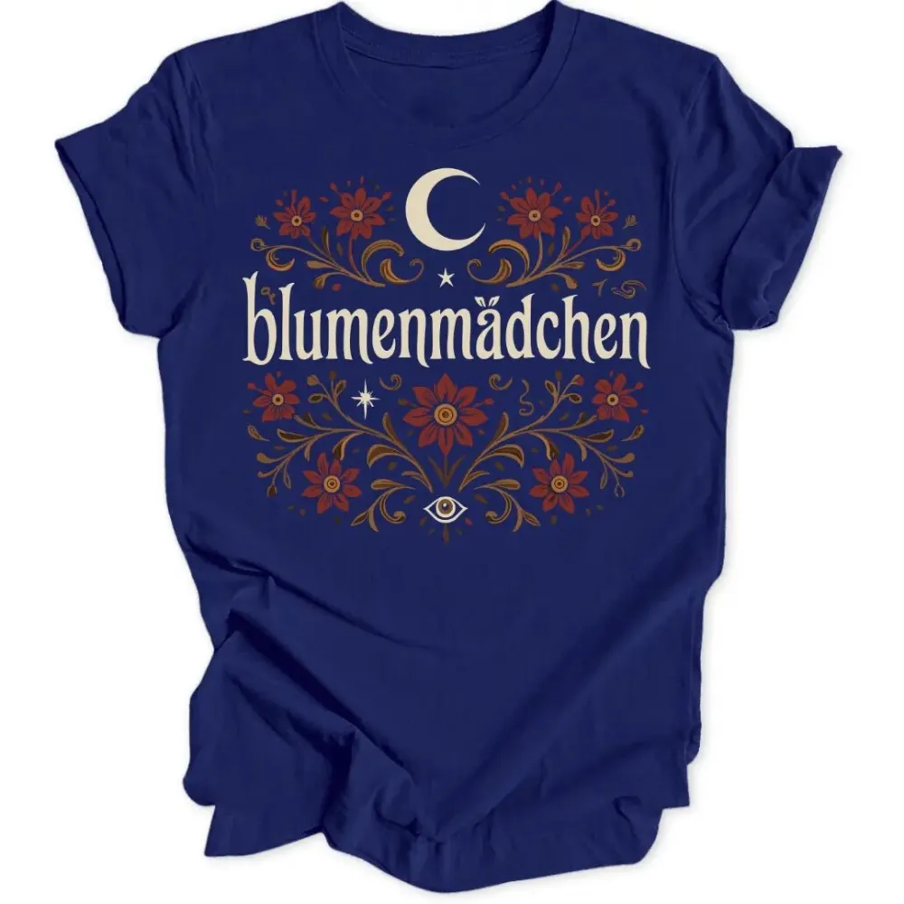 Flower Girl Moon Unisex T-Shirt