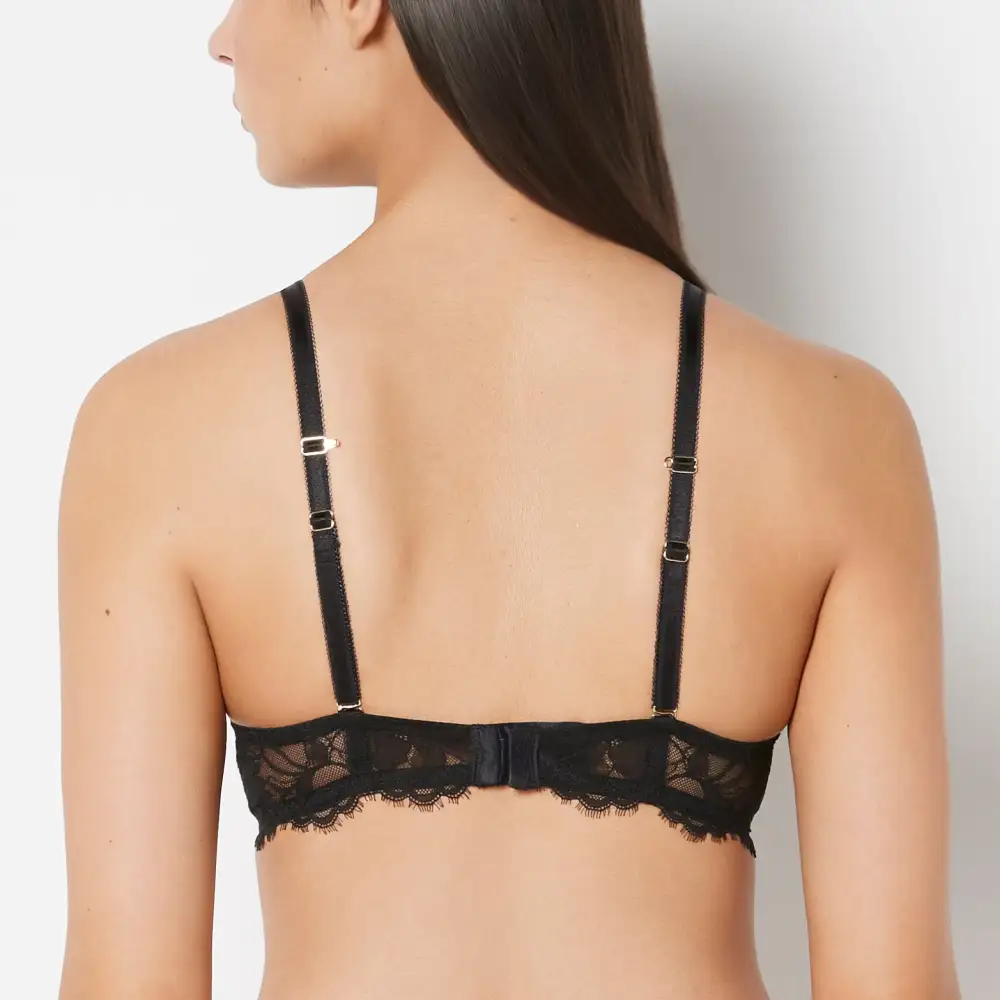 Up Cup Plunge Bra With Afterglow Lace