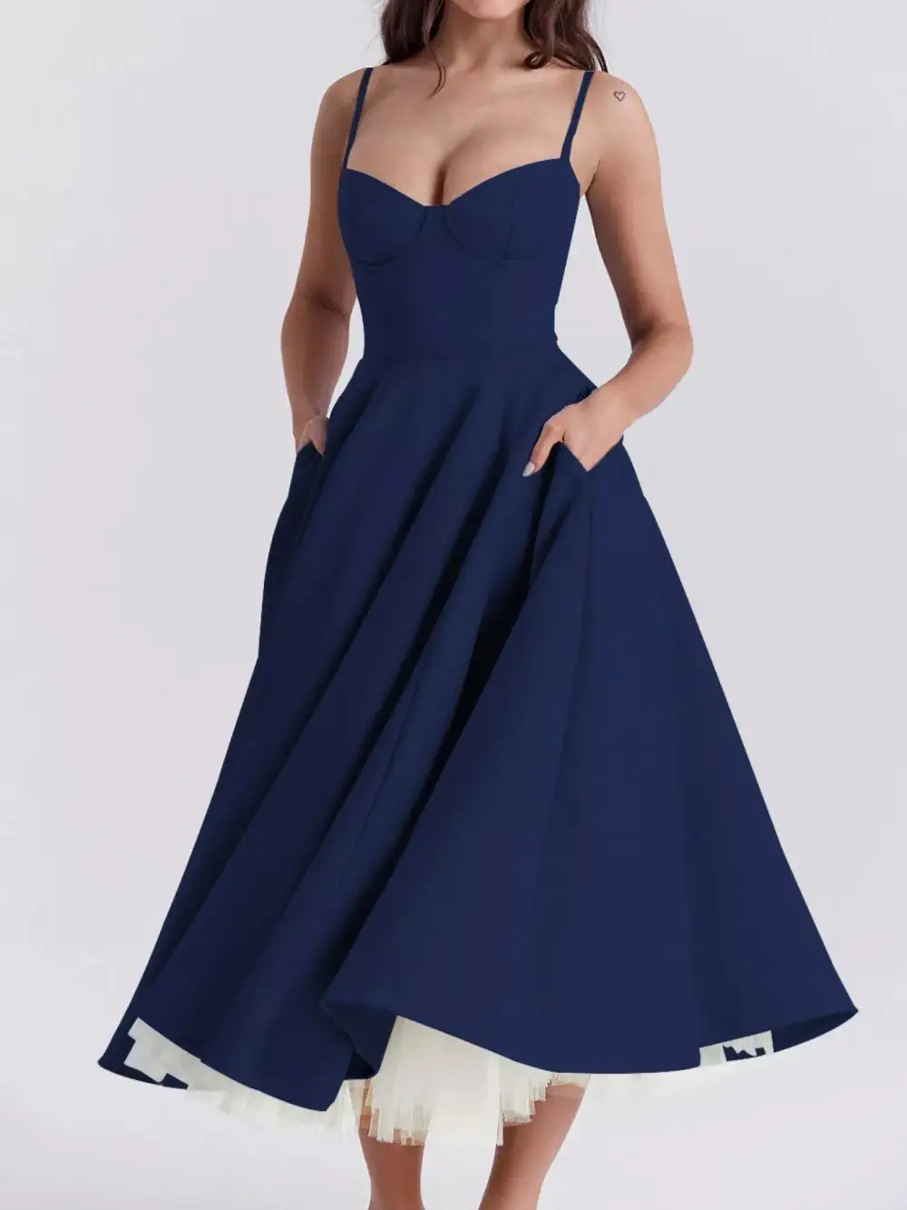 Sweetheart Midi Dress