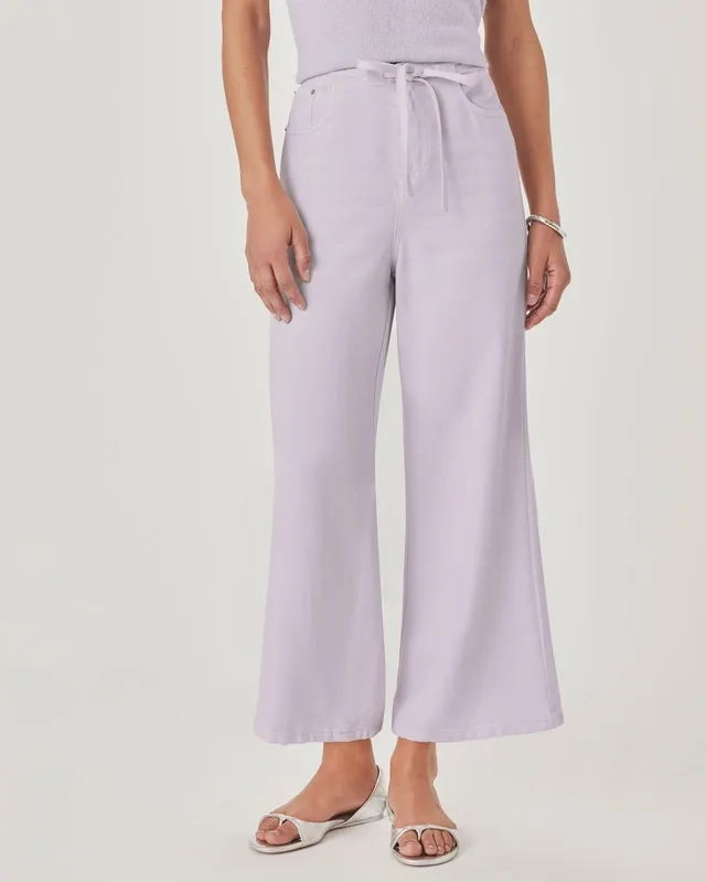 Lounge Denim Crop Pants