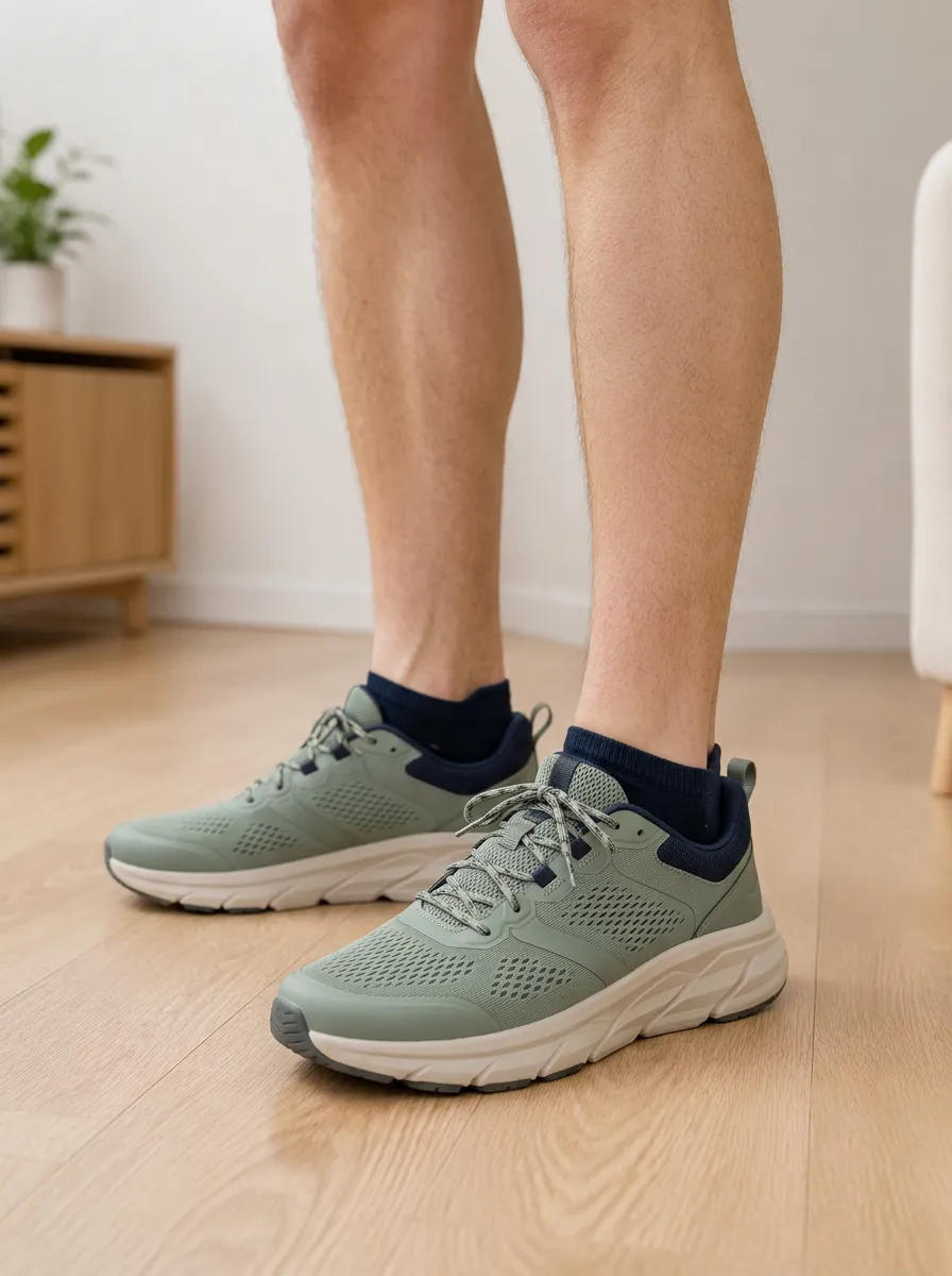 Men's Stride Runner Mesh Breathable Athletic Running Shoes