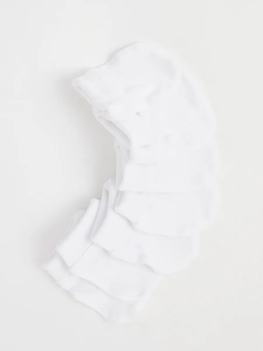 White Baby Mittens 4 Pack