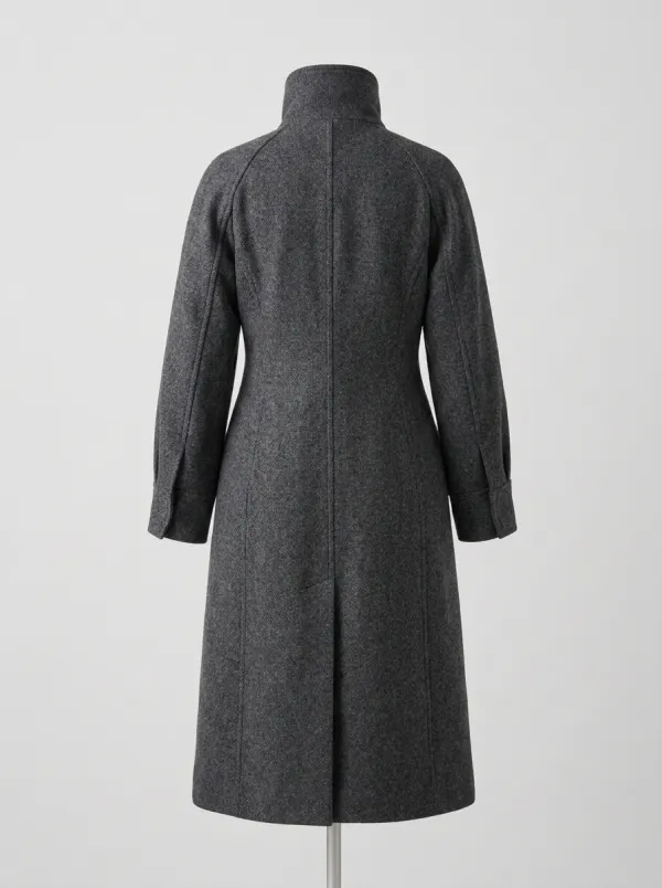 Tailored Long Wool Coat