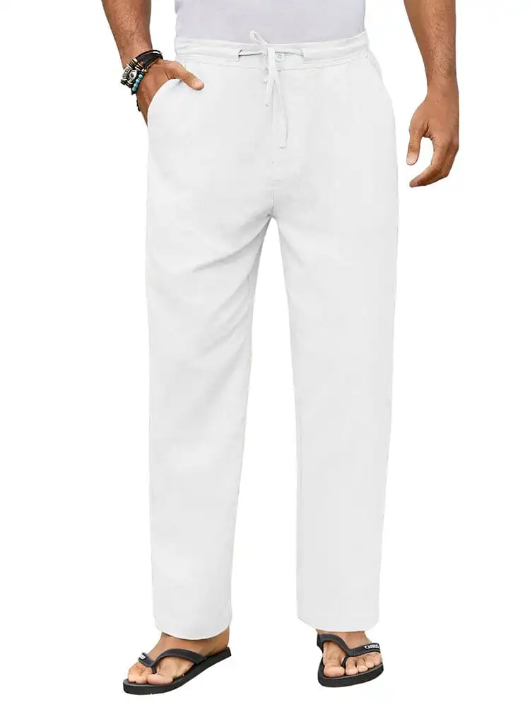 Comfort Drawstring Waist Pants