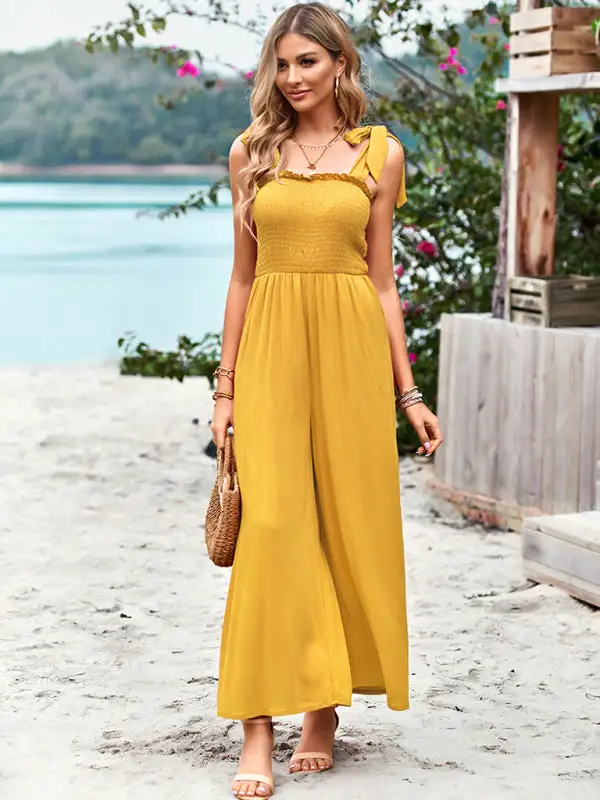 Clean High Waist Wrap Chest Spaghetti Accessory