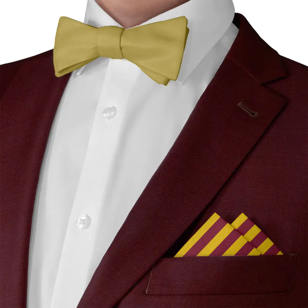 Formal Subtle Striped Pocket Square