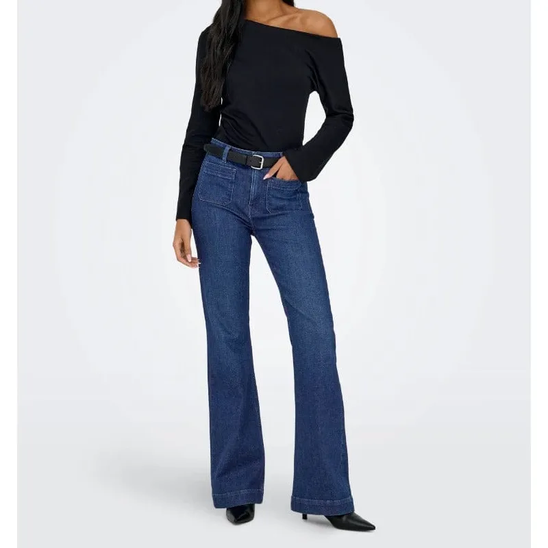 Flare High-Waist Women's Jeans