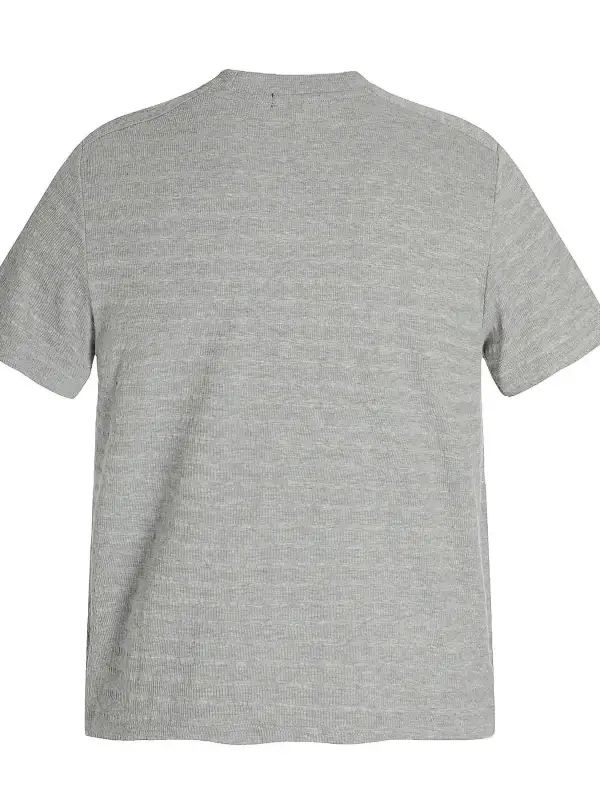 Pocket Detail Crew Neck Short Sleeve Tee