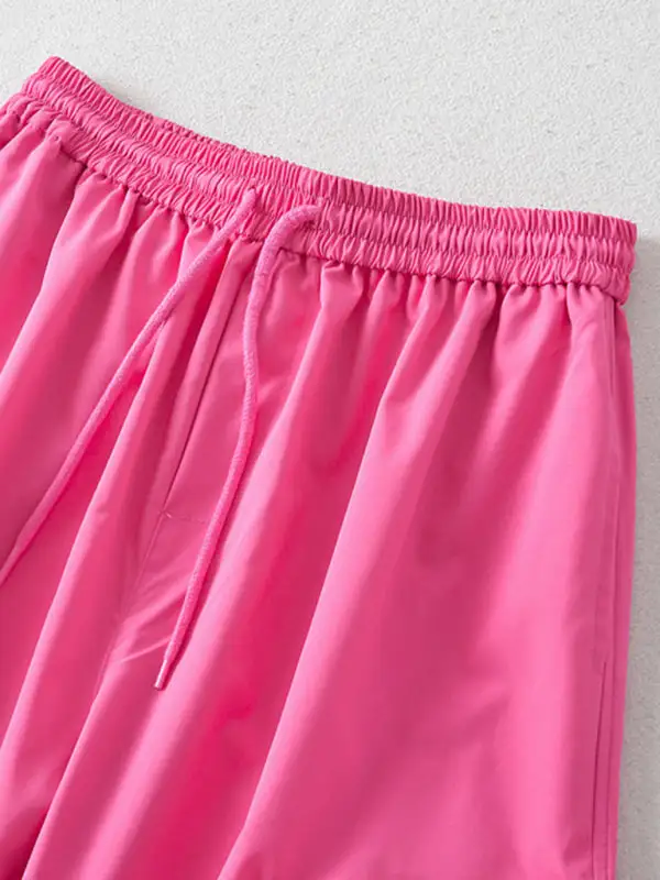 Pocket Sports Cargo Loose Casual Drawstring Pants