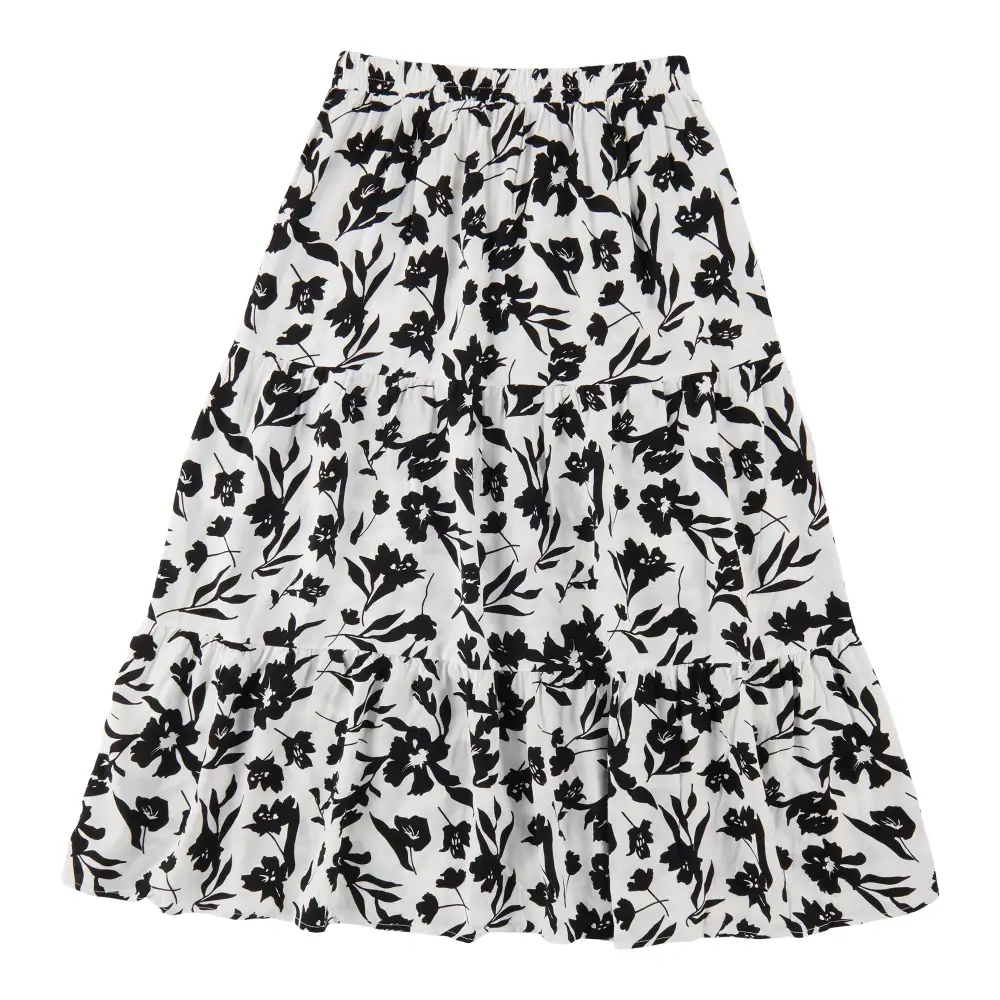 Flowing Tiered Everyday Skirt