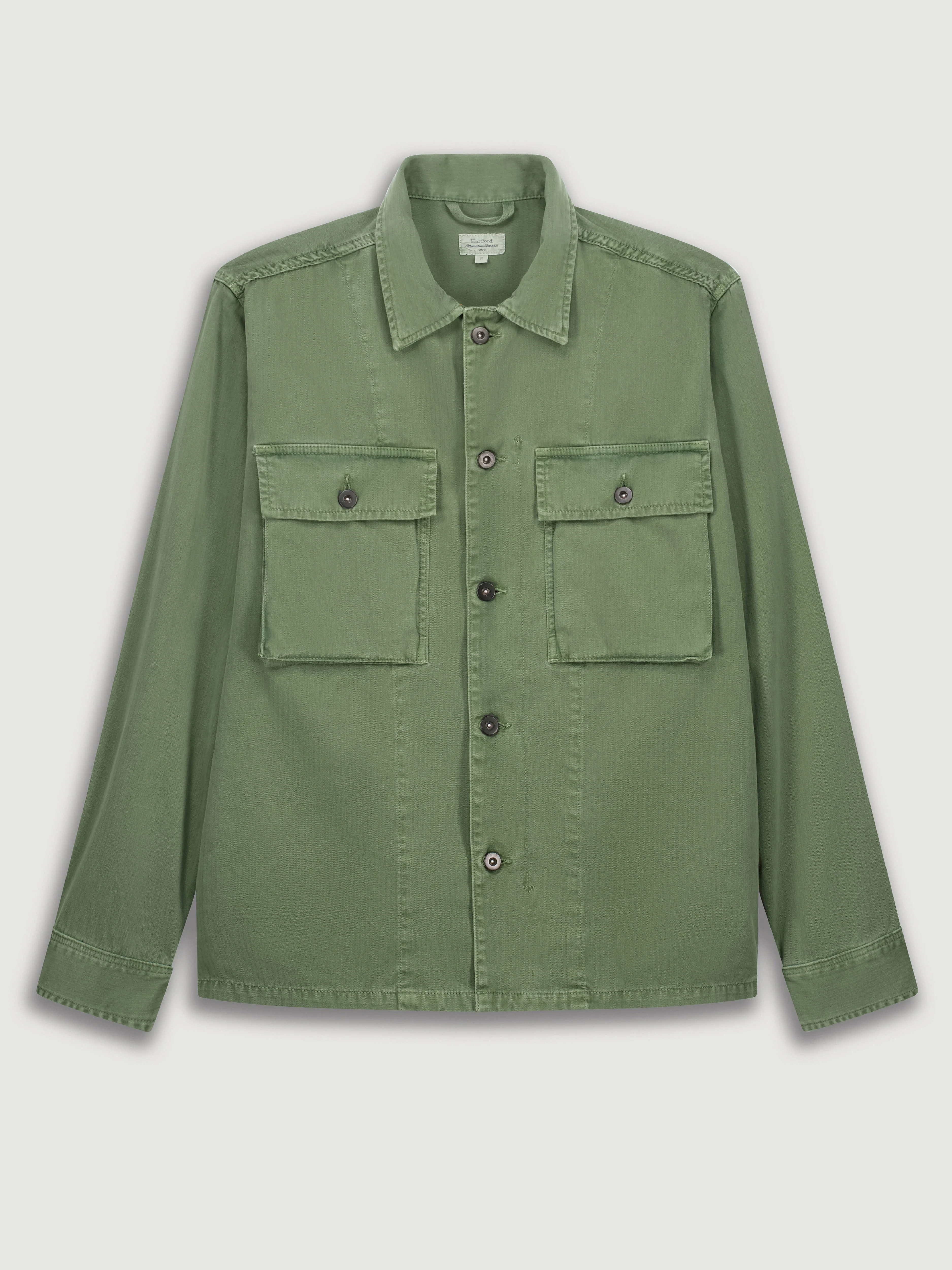 Men's Army Green Cotton Jacket