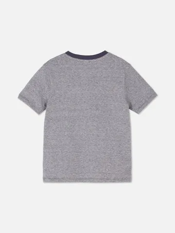 Pinstripe Pattern T-Shirt