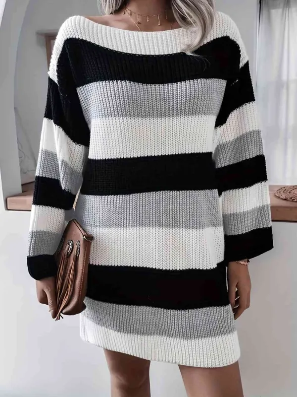 Striped Everyday Mini Dress