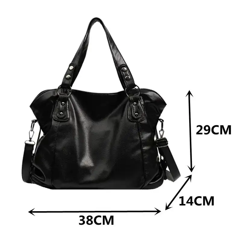 Pebbled Leather Shoulder Bag
