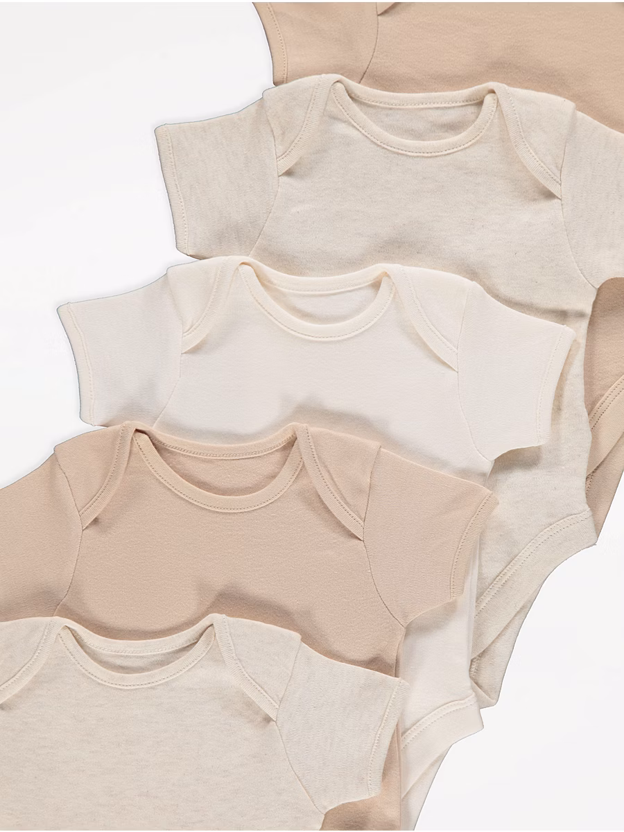 Short Sleeve Bodysuits 5 Pack detail 1